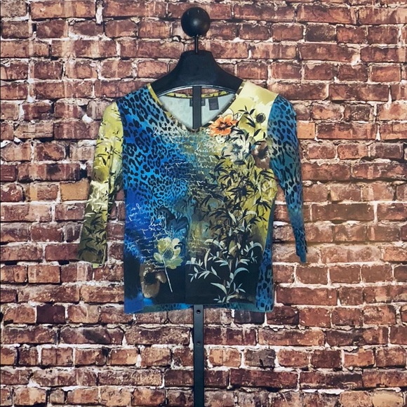 Chico’s- colorful patterned top - Picture 1 of 1